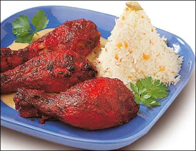 On vous sert un poulet Tandoori. Dans quel restaurant êtes-vous ?