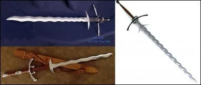 Ne sort pas ta « flamberge », tu n'auras pas assez de place pour l'utiliser ! Prend plutôt ton « stylet » ! 
Qu'est-ce qu'une « flamberge » ?