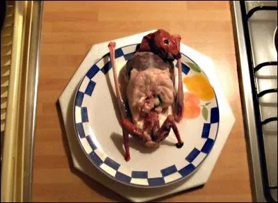 Si par bonheur votre belle-mère est déjà chauve, elle va vraiment prendre ce plat pour de la provocation ! Mais n'est-ce pas le but recherché, après tout, qu'est-ce ?