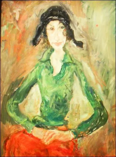 Qui a peint "La femme en vert" ?