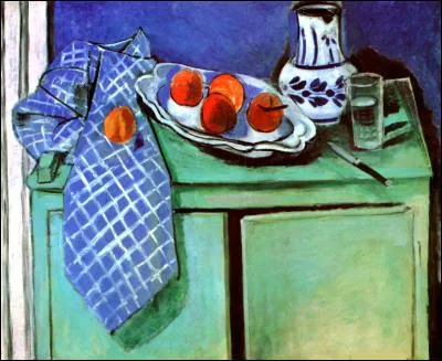 Qui a peint ce meuble vert ?