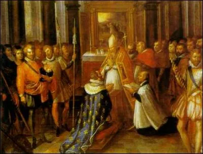 Pour devenir officiellement roi de France, il devra abjurer la religion réformée. En quelle année ?