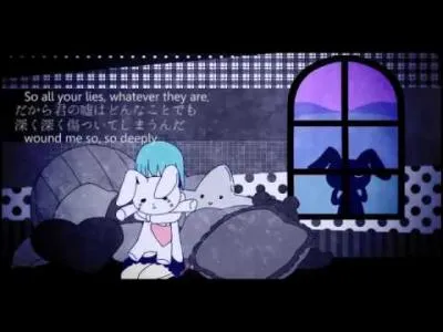 Trop de tristesse, voilà une Miku pleine de larmes ? Quelle est la chanson associée à cette image ?