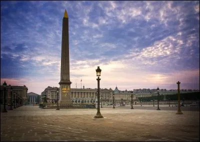La place de la Concorde a connu d'autres noms. Lesquels ? (plusieurs réponses)