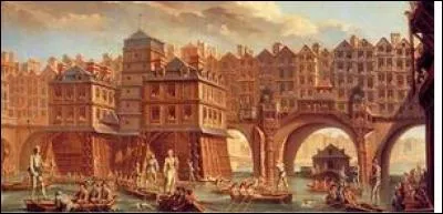En 1499, un pont qui reliait l'île de la Cité à une des rives du fleuve s'est écroulé sous le poids de 60 maisons. Lequel était-ce ?