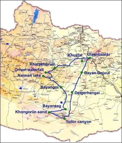 Dépaysement garanti avec ce superbe circuit :