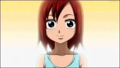 Où habitait Erza quand elle était enfant ?