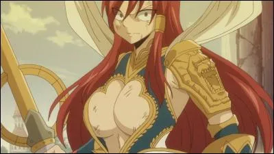Quelle armure Erza utilise-t-elle contre Minerva ?