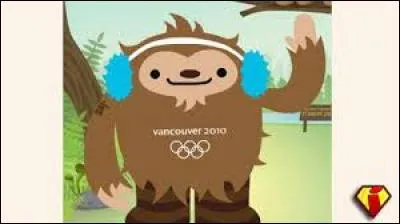 Quatchi a été une des mascottes des Jeux olympiques de Vancouver en 2010. Elle représente la créature mythique qui aurait été aperçue à différents endroits des forêts de l'ouest de l'Amérique du Nord (États-Unis, Canada), cette créature est :