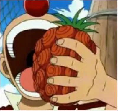 À cause de qui a-t-il mangé son fruit du démon ?