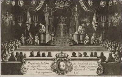 Louis XIV est mort de la gangrène.