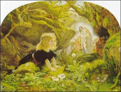 Cette jolie oeuvre de Joseph Noel Paton semble illustrer parfaitement un joli film tiré de l'aventure de Cottingley qui a passionné Conan Doyle. Quel est ce film ?