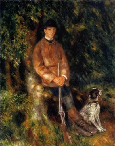 Qui a peint "Alfred Bérard et son chien" ?