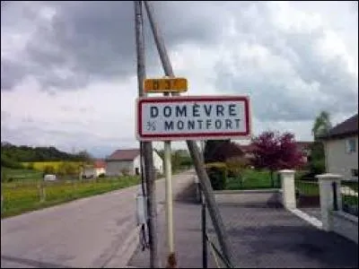 Nous restons en Lorraine mais cette fois nous entrons à Domèvre-sous-Montfort. Petit village de 60 habitants, il se situe dans le département ...