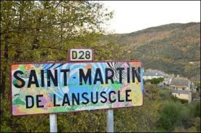 Le village Lozérien de Saint-Martin-de-Lansuscle se situe en région ...