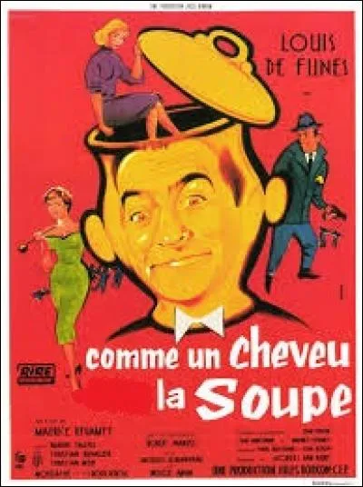 Comment s'intitule ce long-métrage français, sorti en 1957, réalisé par Maurice Regamey, où l'on retrouve Louis de Funès parmi les principaux rôles ?