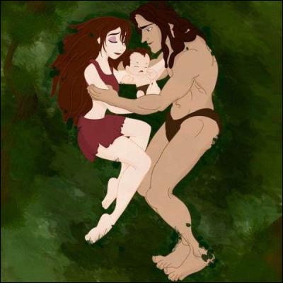 Tarzan - Notre bébé est magnifique ! Comment veux-tu l'appeler, chérie ? 
Jane - Comme la personne qui me surveille, si tu veux bien. Il s'appelle :
