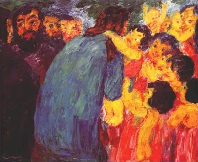 Qui a peint "Christ et les enfants" ?