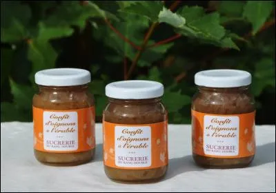 Voici, pour accompagner le porc ou les charcuteries, le confit d'oignons à l'érable. Mais de quel rang provient-il ?