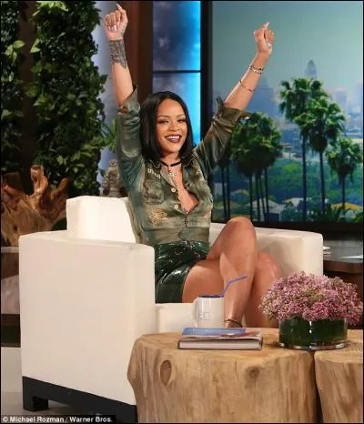 Sur quel plateau télé était-elle ?