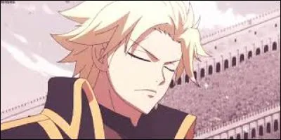 Souvenez-vous (dans l'animé), pendant le dernier jour des grand jeux Inter Magique, on voit Sting rayer du jeu en un coup un leader de guilde. Qui était-ce ?