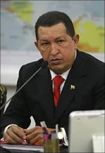 De quel pays Hugo Chavez était-il le président ?