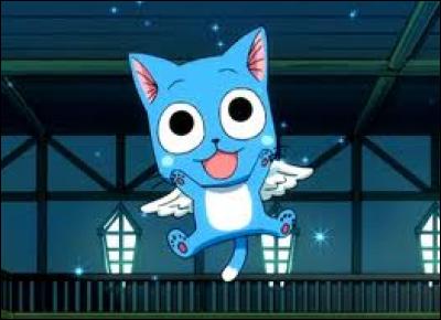 L'animal de compagnie du personnage principal est un chat volant (Exceed) qui se nomme ''Happy'' !