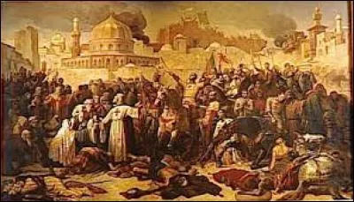 Quand se termine la première croisade ?