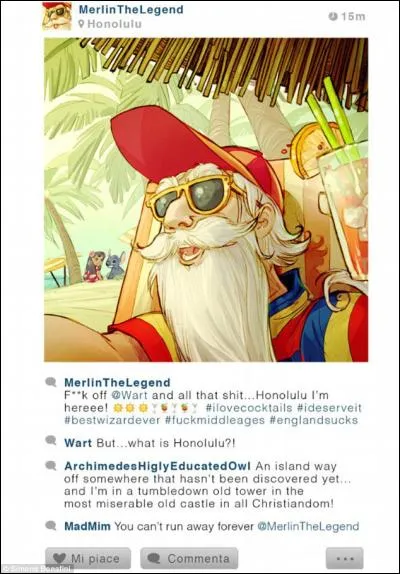 Vous ne devinerez jamais ! Pendant mes vacances à Panama, j'ai rencontré Lilo et Stitch. J'ai donc pris un selfie avec eux ! Archimède n'a pas hésité à râler dans les commentaires de ma photo... Au fait, qui est Archimède ?