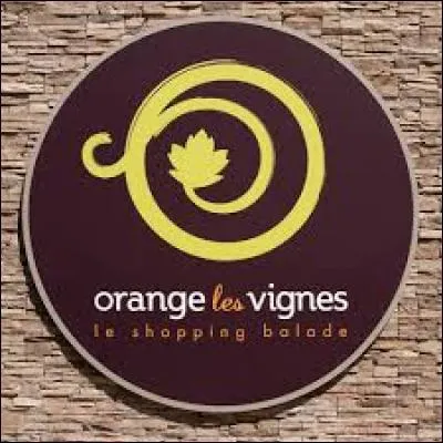 En quelle année a été inauguré le centre commercial d'Orange les Vignes ?