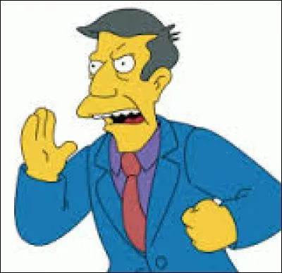 Quel est le vrai nom du principal, Skinner ?