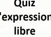 Quiz Expressions diverses