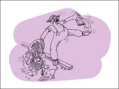 Quelle expression animalière est synonyme de la précédente puisqu'elle exprime aussi la difficulté ?