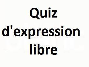 Quiz Expressions