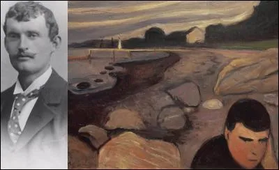 « En se servant de ses pinceaux comme d'un balai, notre apprenti sorcier norvégien a balayé autour de lui en se disant visiblement : " regardez, je n'ai qu'à les tremper dans mes bols de couleur pour que Raphaël et Titien s'écartent et me laissent passer ! " C'est de l'impressionnisme en version norvégienne ! »