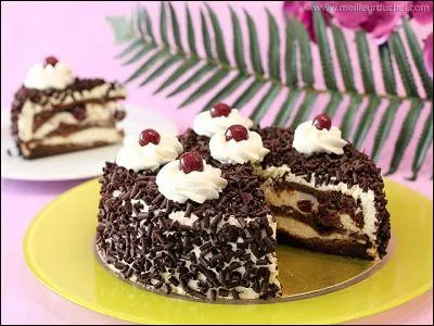 La forêt-noire est un gâteau. Mais la Forêt-Noire est aussi un massif montagneux situé au sud-ouest de l'Allemagne.