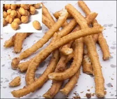 Agrandissez l'illustration afin de trouver un indice.
Quelles farines employez-vous pour confectionner vos chichis frégis ?