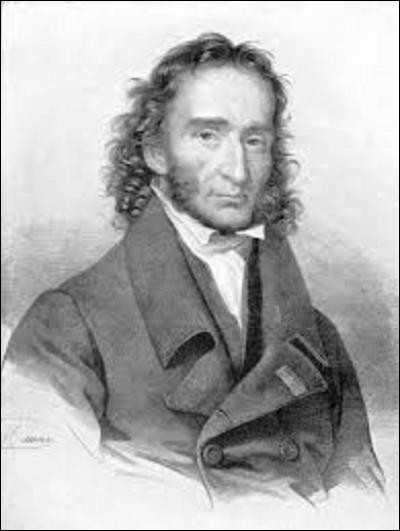 De quel instrument de musique le compositeur et musicien italien Nicolo Paganini (1782-1840) était-il un virtuose ?