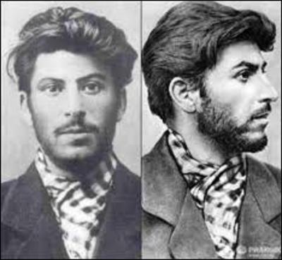 De quel pays de l'ex U.R.S.S Joseph Vissarionovitch Djougachvili dit "Staline" (1878-1953) était-il originaire ? (Photo de Staline étant jeune).