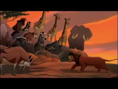 Quel est le titre de la chanson lorsque Simba bannit Kovu ?