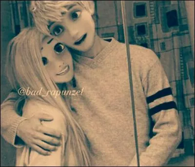 Le couple répugnant, dont Raiponce du film "Raiponce" et Jack Frost du film "Les 5 Légendes" sont les 2 parties, s'appelle ...