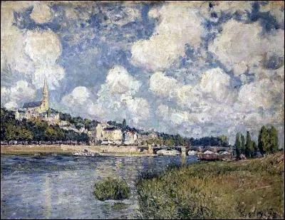 Qui a peint "Saint Cloud" ?