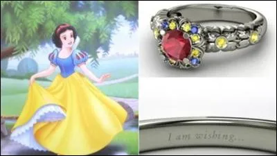 Perso, je sais où est ma bague, mais il faut que je la différencie de toutes les autres bagues du sac dans lequel elle est. La mienne a un joyau rouge en son milieu pour rappeler l'horrible fruit qui a failli me tuer :