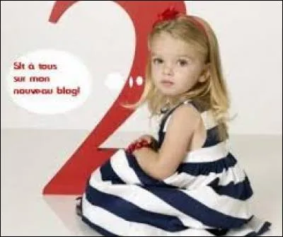 Comment s'appelle cette trop mignonne petite fille ?