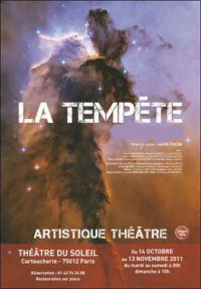 A qui doit-on l'oeuvre "La tempête" ?