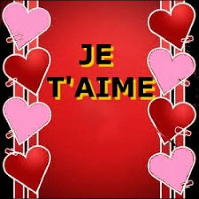 Si vous avez trouvé l'amour en Angleterre, que direz-vous ?