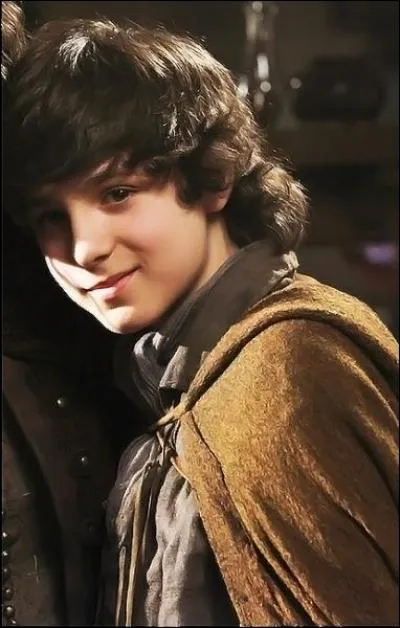 Où s'est-il retrouvé après avoir lancé le haricot magique sans son père ?