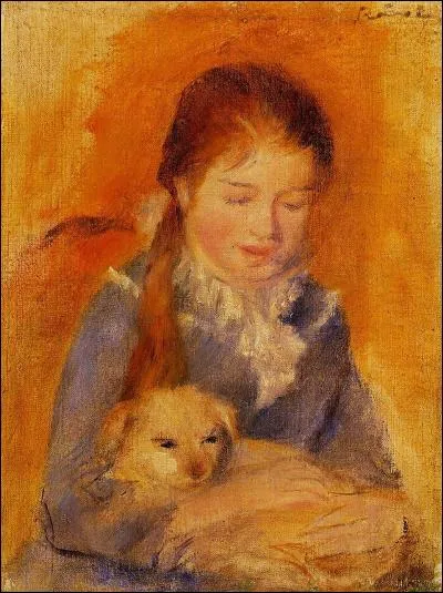 Qui a peint "Fille avec un chien" ?