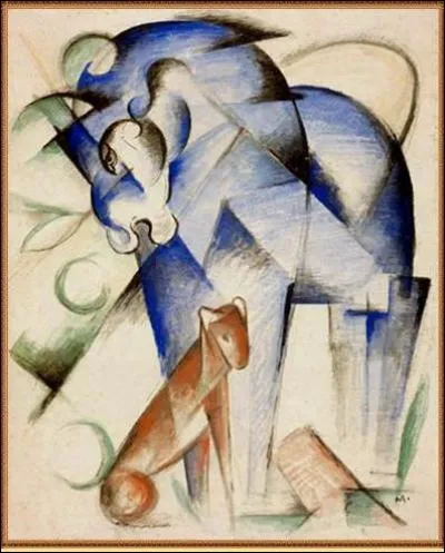 Qui a peint "Cheval et chien" ?