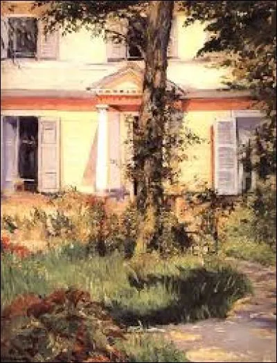 Qui a peint "La maison à Rueil" ?
